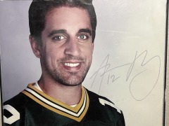 Aaron Rodgers Autographed Poster