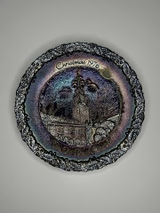 Fenton 1976 Carnival Glass Plate #7