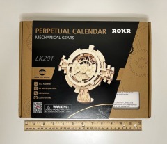 ROKR Perpetual 3D Calendar Puzzle