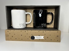 Rae Dunn His & His Mug Set
