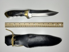 VINTAGE 440-802HW STAG HUNTING KNIFE