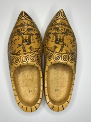 Hand Crafted Wooden Dutch Shoes
