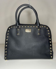 Michael Kors Black Saffiano Leather Hand Bag