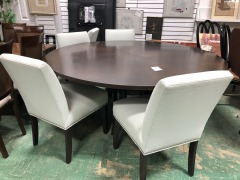Round Ethan Allen Dining Rm Table