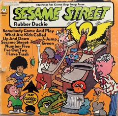 Sesame Street: Rubber Duckie & Other Favorites \u2013 Peter Pan Records 8095 (Vintage Children's LP)