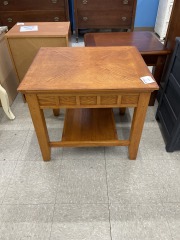 Maple end table