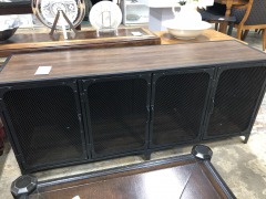 Industrial Console Table