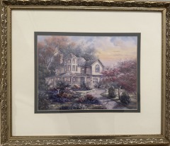 Framed Print - Perennial Entrance by Valente