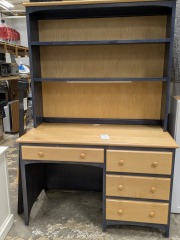 Blonde and Gray desk