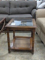 RectangularSide Table\/glass