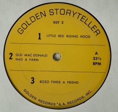 Golden Storyteller GST 2 (Golden Records) \u2013 12\