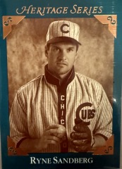 Ryne Sandberg - 1992 Leaf Heritage Series Card