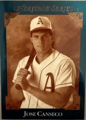 1992 Leaf Heritage Series \u2013 Jose Canseco (BC-4)