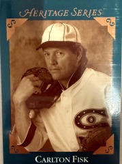Carlton Fisk 1992 Leaf Heritage Series Baseball Card
