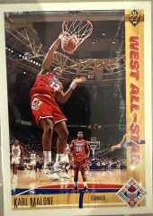 1991 Upper Deck NBA All-Star Card \u2013 Karl Malone (#51)