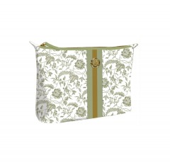 2163O2 | ANNA GRIFFIN Green Climbing Rose Large Cosmetic | GREEN