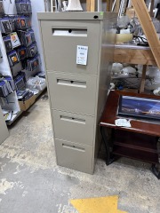 4 Drawer Metal File Cabinet