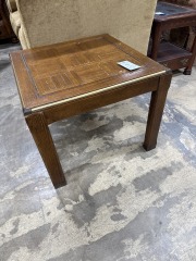 Parquest Top End Table
