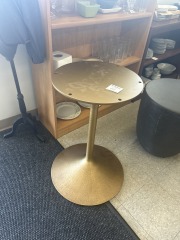 Goldtone Table Base