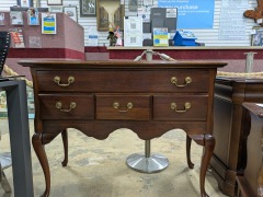 Hickory 4 Drawer Server