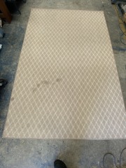 Brown Diamond shape pattern  6x9FT