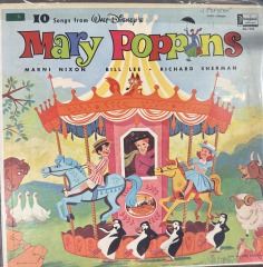 Walt Disney\u2019s Mary Poppins \u2013 10 Songs (1964 Disneyland Records)