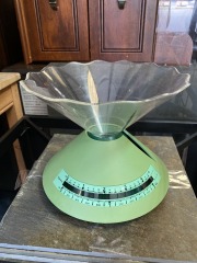 Vintage Green Guzzini Kitchen Scale (as is)