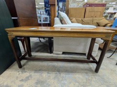 Vintage Mahogany Sofa Table