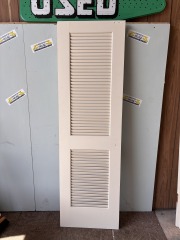 Wood Louvre Door 24 x 79 1\/8