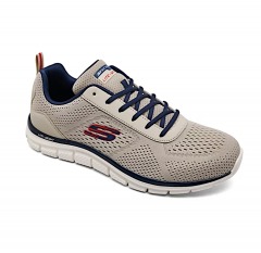 2171G2 | SKECHERS Track Leshur Shoe | MEN'S 12 Wide | TAUPE