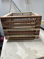 Custom Made Large Teakwood Planter