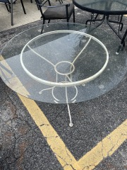 Patio Glass Table
