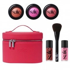 2193G2 | SAIE Mini Vanity Kit and Case | FUCHSIA