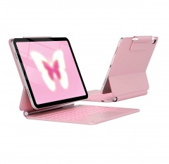 2096B2 | TYPECASE Edge iPad Keyboard Case with Trackpad for iPad 10.9-inch (10th Gen) A2696, A2757, A2777 | PINK