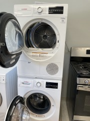 Bosch stackable washer dryer