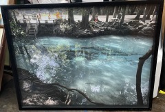 Black Frame Spring Photo Art