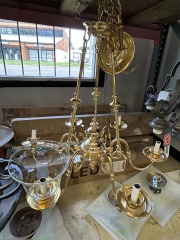 Vintage Underwriters Laboratories Chandelier