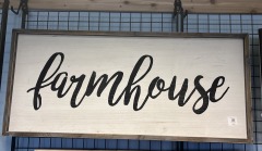 Farmhouse Sign