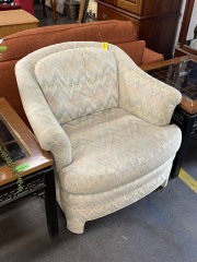 Vintage pastel Zig Zag 1980s Chair