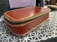 Vintage Leather Cowhide Glasses? Case