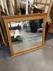 Classic Wood Framed Mirror (43x30)