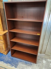 Walnut Finish Bookshelf