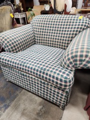 Big Ol Plaid Armchair