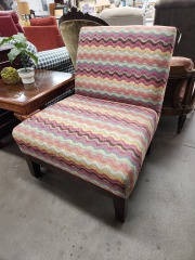 Colorful ZigZag Lounge Chair