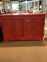 Red Credenza
