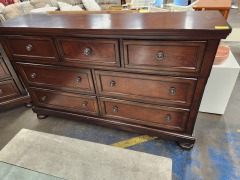 Ashley Porter 7D Lowboy Dresser