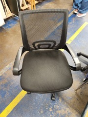 Mesh Back Black Office Chair