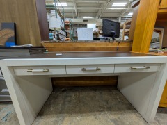 Libby Langdon Br. & Cream Desk
