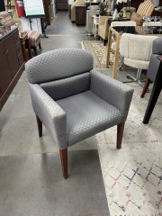 Abstract Upholstered Chair