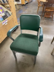 Vintage Forest Green InterRoyal Arm Chair